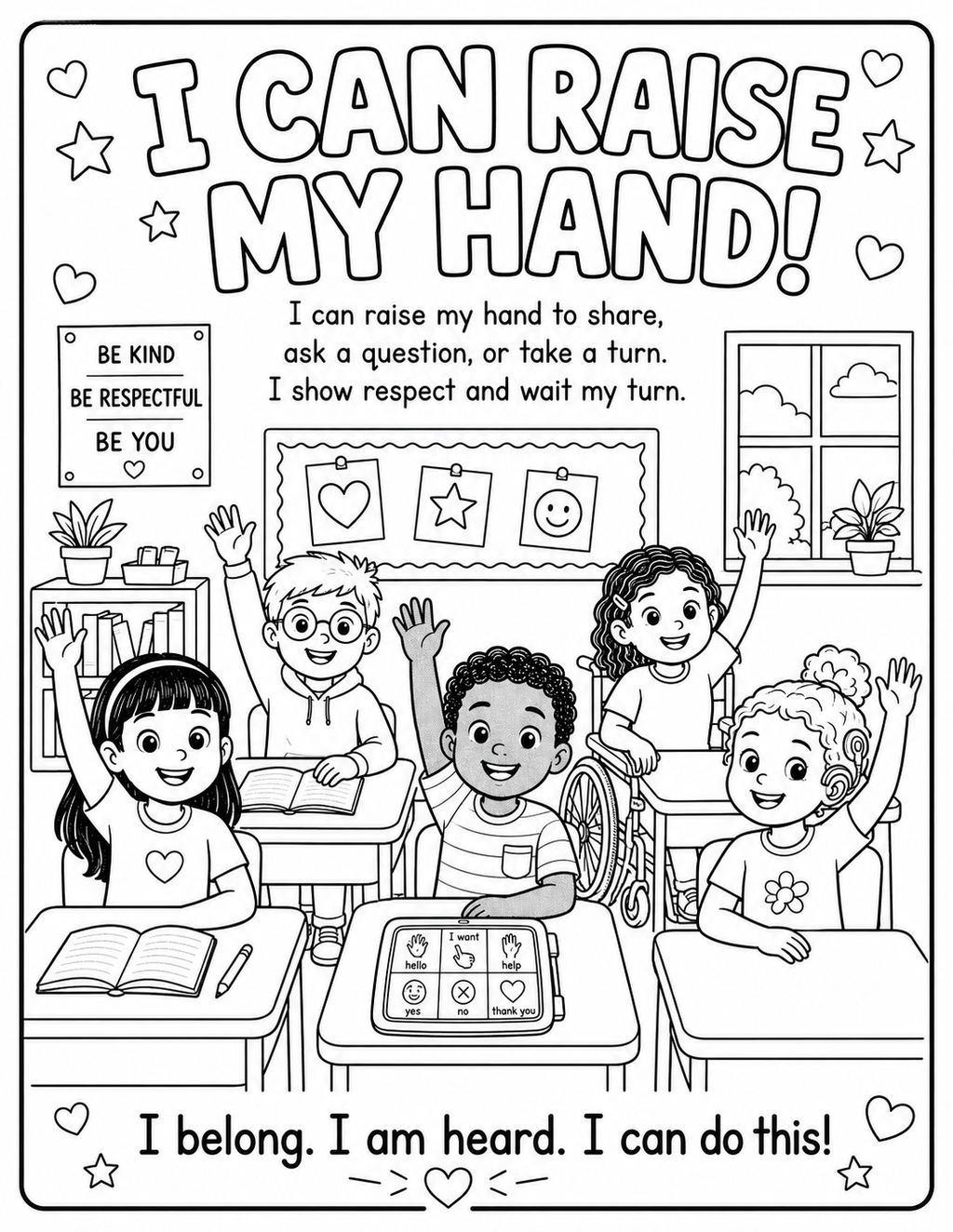 I Can Raise My Hand