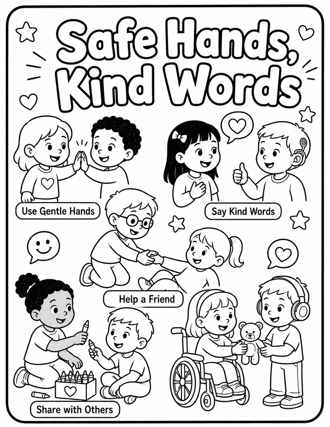 Safe Hand, Kind Words