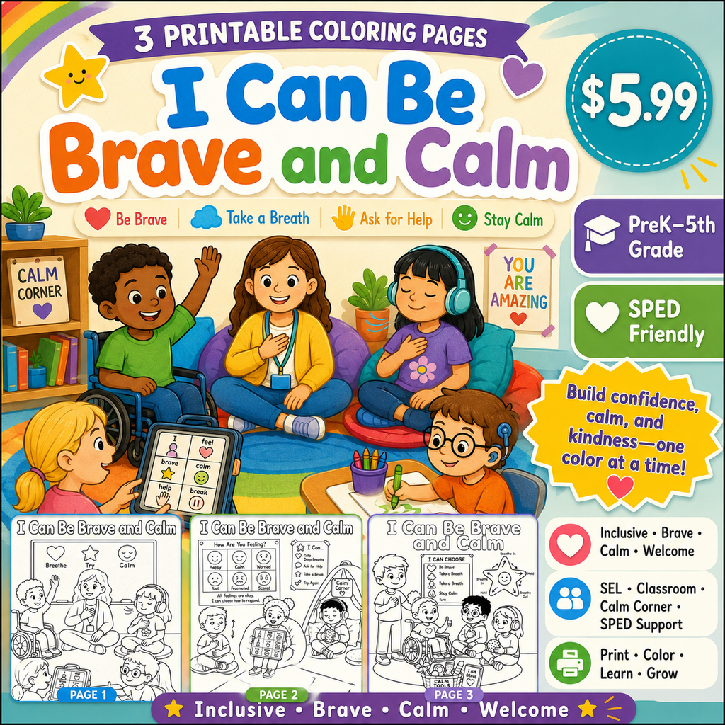 I Can Be Brave and Calm